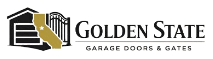 Golden State Garage Doors & Gates logo with California map